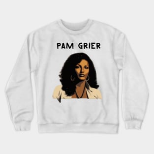 Pam Grier Crewneck Sweatshirt